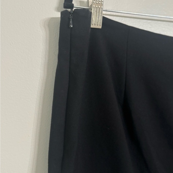 Talbots Black Wide Leg Side Zip Trousers Size 14 - Picture 7 of 9